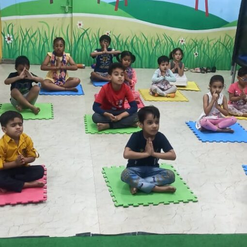 yoga day in preschool