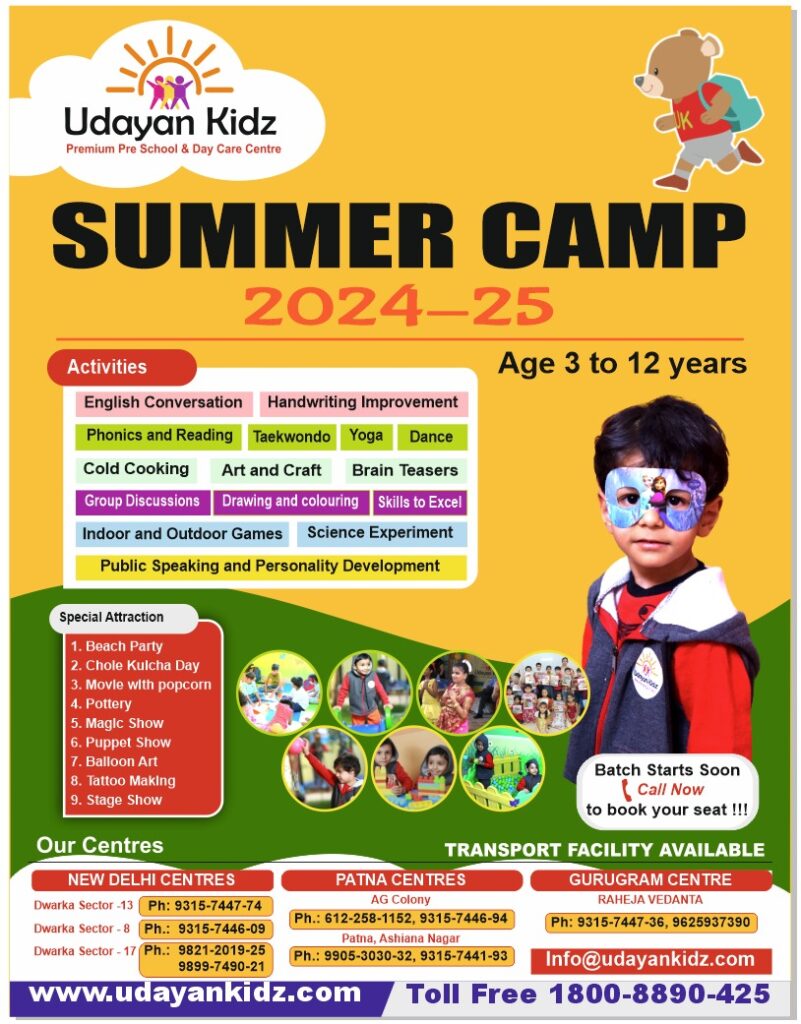 summer camp in preschool