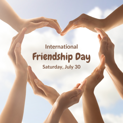 Children celebrating International Friendship Day on July 30, 2024