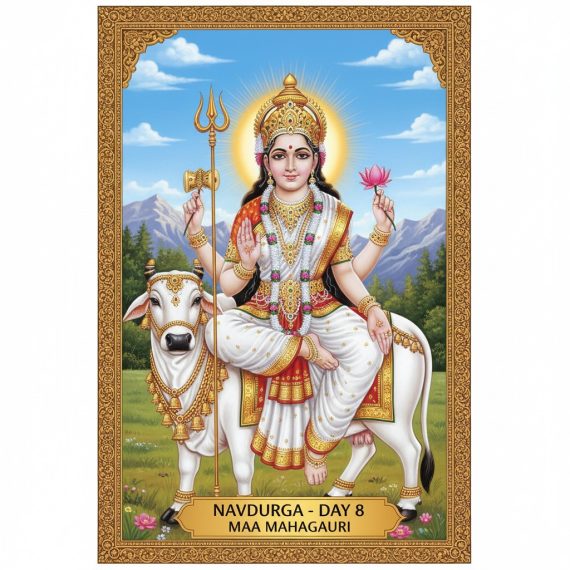 Navratri Day 8 – Worship of Maa Mahagauri