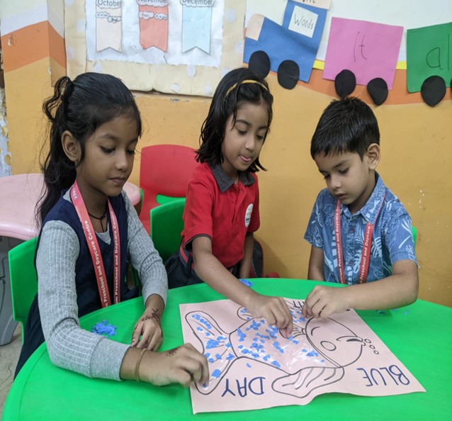 Blue Day Delight activities