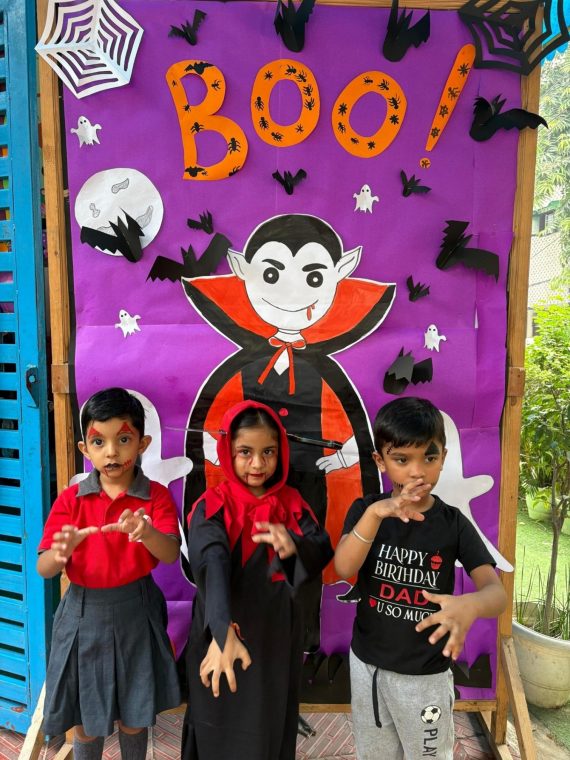 Halloween celebration at Udayan Kidz
