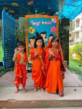 Dussehra Celebration at Udayan Kidz