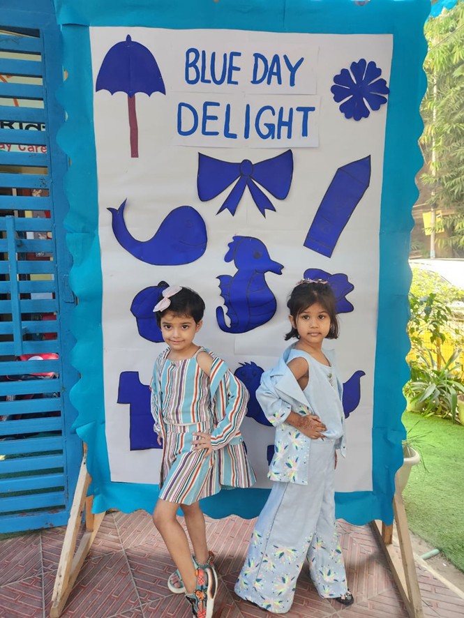 Blue Day Delight Celebration at Udayan Kidz