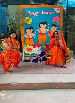 Dussehra Celebration at Udayan Kidz
