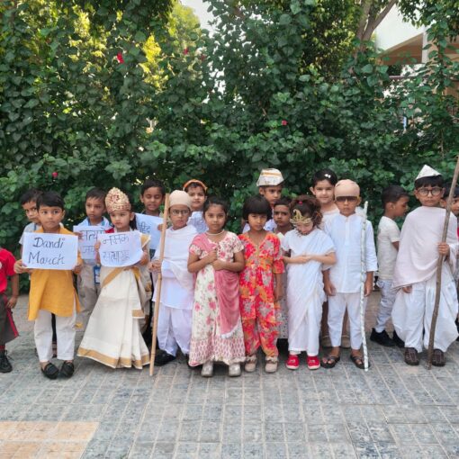 Gandhi Jayanti Celebration at Udayan Kidz
