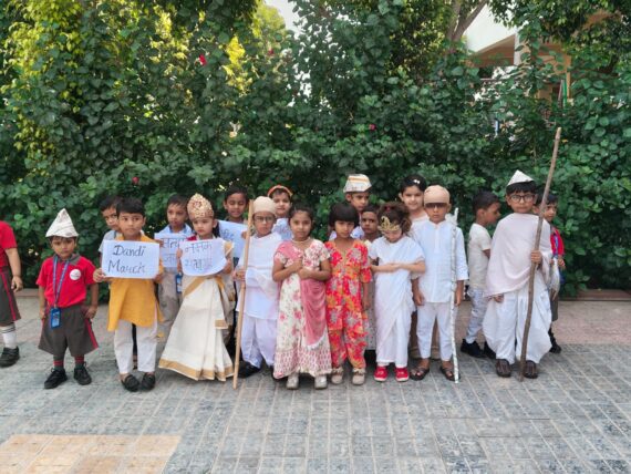 Gandhi Jayanti Celebration at Udayan Kidz